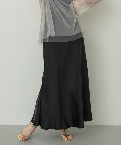 「SENSE OF PLACE by URBAN RESEARCH」 ロングスカート TALL アイボリー レディース_画像9