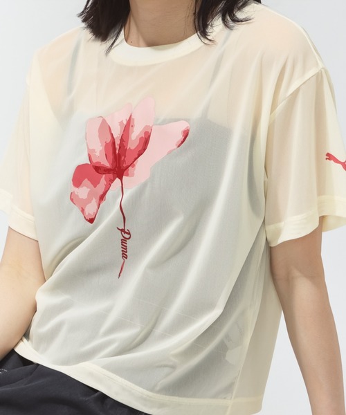 Sさま専用♡Tシャツ PUMA（プーマ） tシャツ PUMA ESS ELEVATED シアー SS Tシャツ