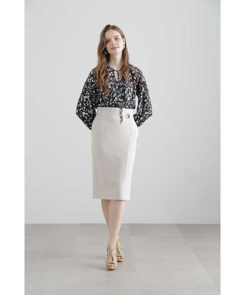 「PINKY&DIANNE」 長袖ブラウス 38 ブラック系その他 レディース_画像5