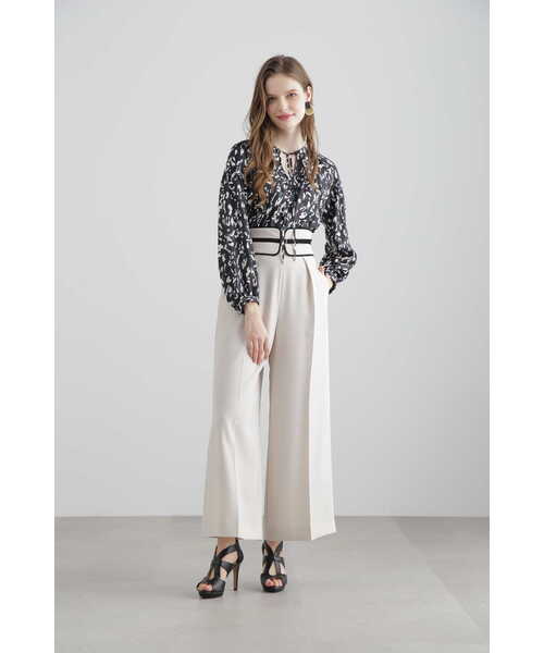 「PINKY&DIANNE」 長袖ブラウス 38 ブラック系その他 レディース_画像6