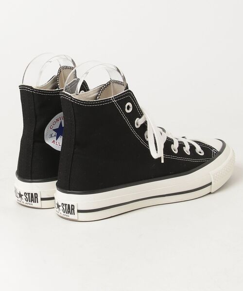 「CONVERSE」 ハイカットスニーカー 24 ブラック レディースの画像