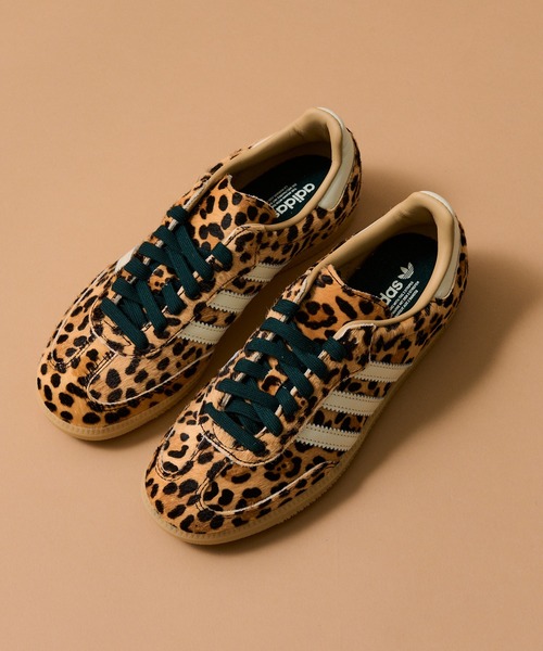 adidas（アディダス） スニーカー 「adidas」SAMBA OG W レオパード