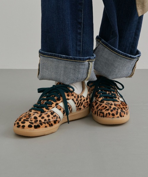 adidas（アディダス） スニーカー 「adidas」SAMBA OG W レオパード