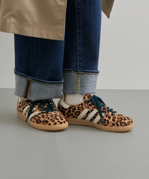 adidas（アディダス） スニーカー 「adidas」SAMBA OG W レオパード