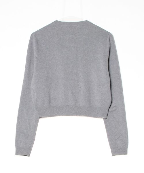 「CABaN」 ニットカーディガン X-SMALL グレー レディースの画像