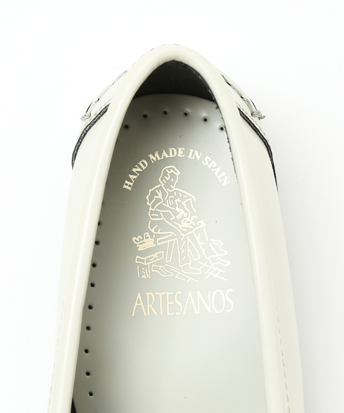 「ARTESANOS」 シューズ 35 オフホワイト レディース_画像9