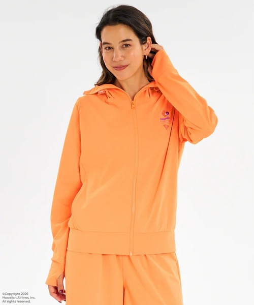 パーカー ROXY/ロキシー HAWAIIAN AIRLINES PARKA コラボパーカー ラッシュガード RLY262020 UT レディースの画像