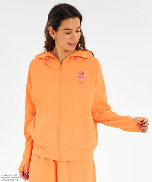 パーカー ROXY/ロキシー HAWAIIAN AIRLINES PARKA コラボパーカー ラッシュガード RLY262020 UT レディースの画像