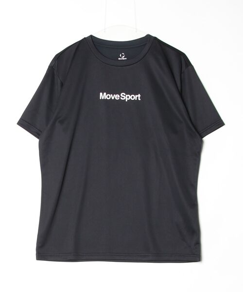 Move Sport ブラック Tシャツ ・スエットM MOVESPORT tシャツ 「別注」ムーブスポーツ 半袖Tシャツ 限定コラボ