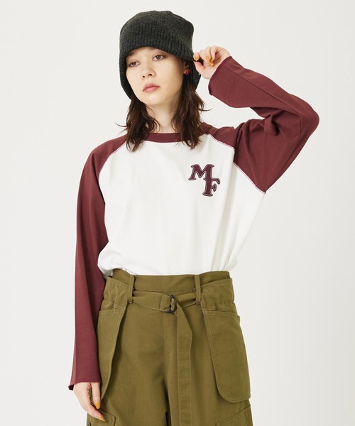 「MILKFED.」 長袖カットソー ONE SIZE ネイビー レディース_画像2