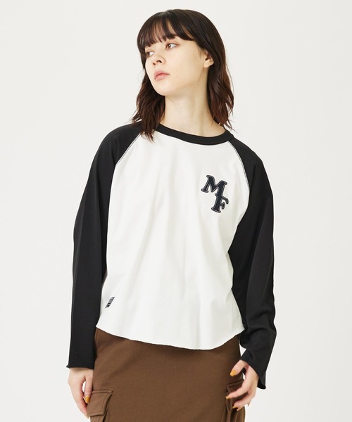 「MILKFED.」 長袖カットソー ONE SIZE ネイビー レディース_画像3