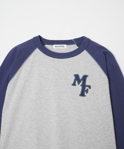 「MILKFED.」 長袖カットソー ONE SIZE ネイビー レディース_画像8