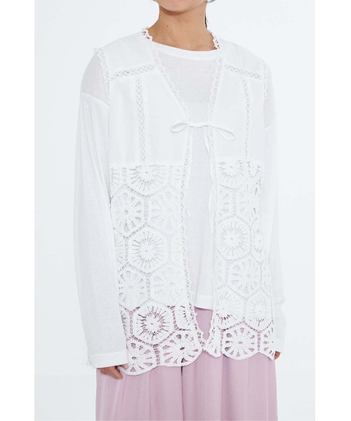 ハートマーケット（HEART MARKET） ベスト ジレ レース切換ベスト
