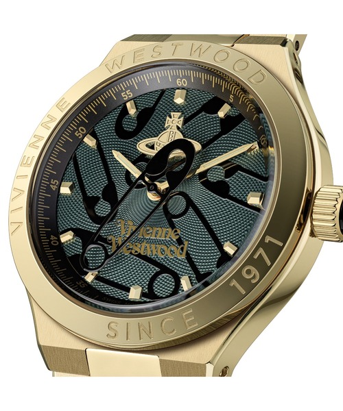 Vivienne Westwood アナログ時計 ゴールド/ブラック Vivienne Westwood（ヴィヴィアンウエストウッド） 腕時計 「Vivienne