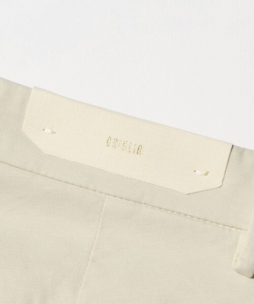 チノパン 「BRIGLIA 1949」ギャバジン 1プリーツ パンツ メンズの画像