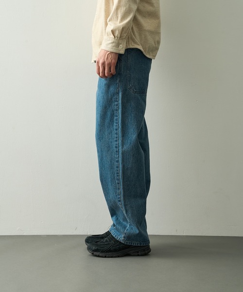 ジーンズ 「ISSUETHINGS/イシューシングス」type104 (faded denim1) メンズの画像