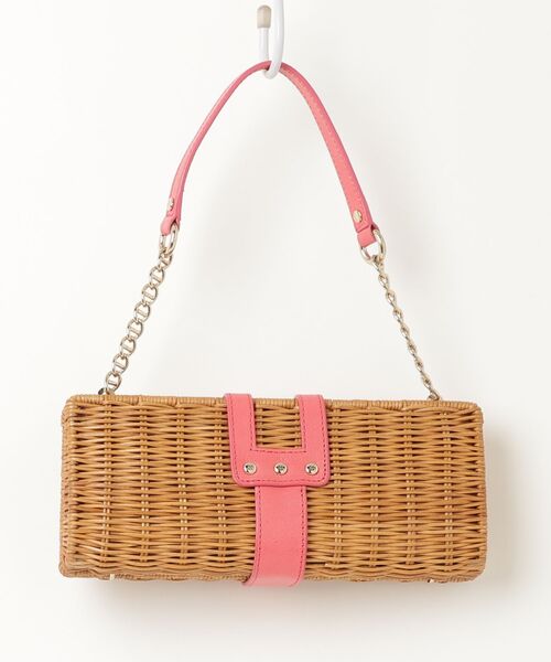 Kate spade 編み込み カゴハンドバッグ 横長 ケイトスペード かごバッグの商品一覧 通販 - Yahoo!ショッピング