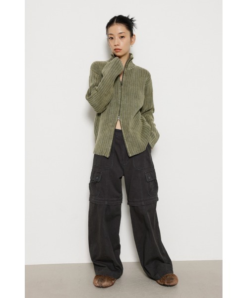 「LAGUA GEM」 パンツ SMALL ライトブラック レディース_画像8