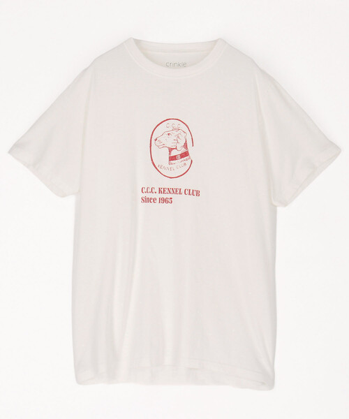 【taka,s store】アイボリーS二枚　Tシャツ FREAK'S STORE（フリークスストア） tシャツ crinkle crinkle crinkle