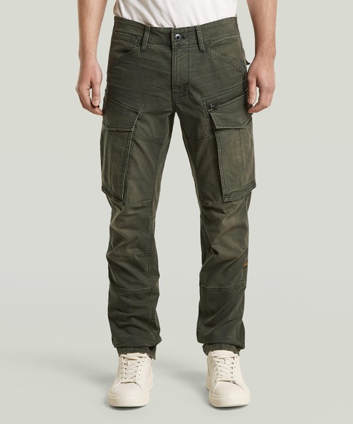 カーゴパンツ Rovic Zip 3D Regular Tapered Pants/立体裁断ジップディテールレギュラーテーパードカーゴパンツ メンズ