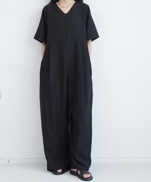 「MAISON DE THERESE」 「AMESUN」オールインワン X-LARGE ブラック レディース_画像2