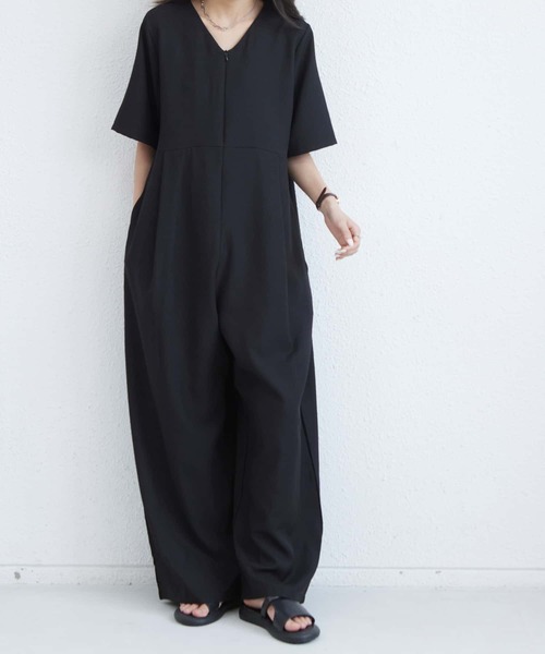 「MAISON DE THERESE」 「AMESUN」オールインワン X-LARGE ブラック レディース_画像3