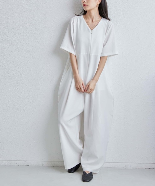 「MAISON DE THERESE」 「AMESUN」オールインワン X-LARGE ブラック レディース_画像5