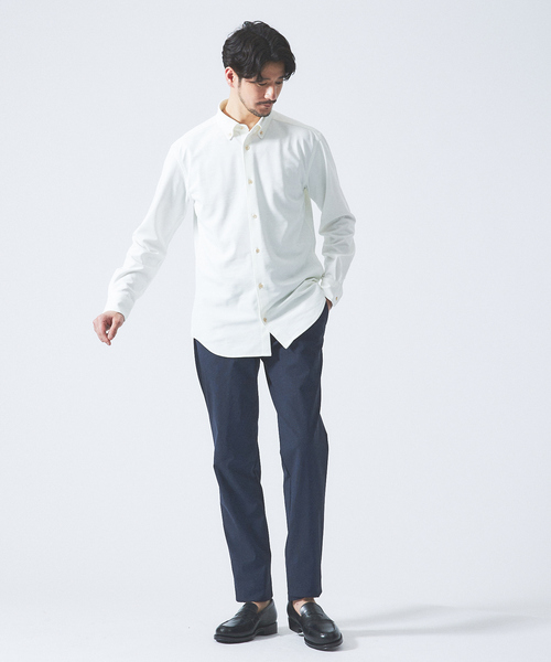 「RECENCY OF MINE」 長袖シャツ 44 ブラウン メンズ_画像3
