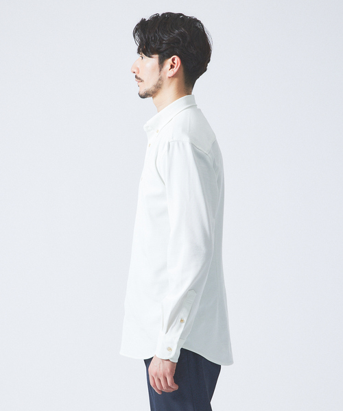 「RECENCY OF MINE」 長袖シャツ 44 ブラウン メンズ_画像4