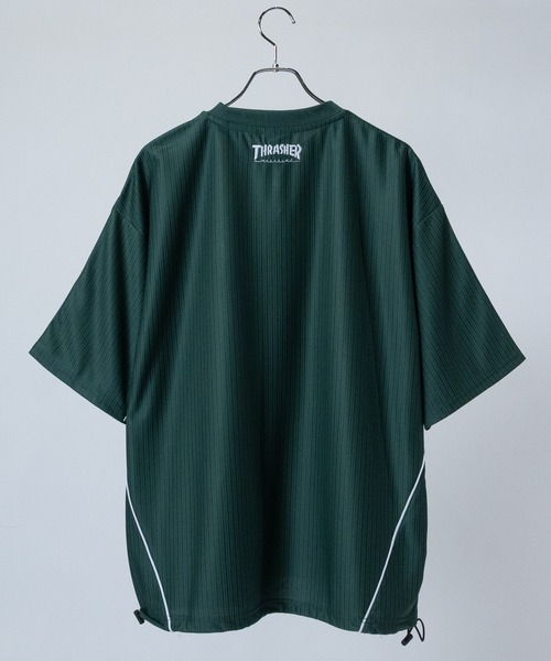 「THRASHER」 半袖Tシャツ LARGE ブラック メンズ_画像4
