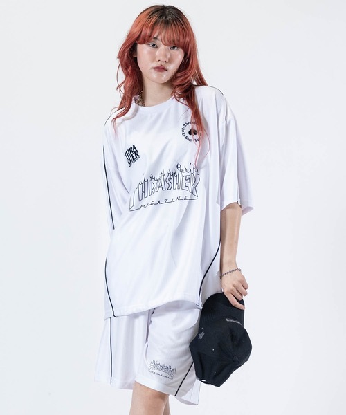 「THRASHER」 半袖Tシャツ LARGE ブラック メンズ_画像5