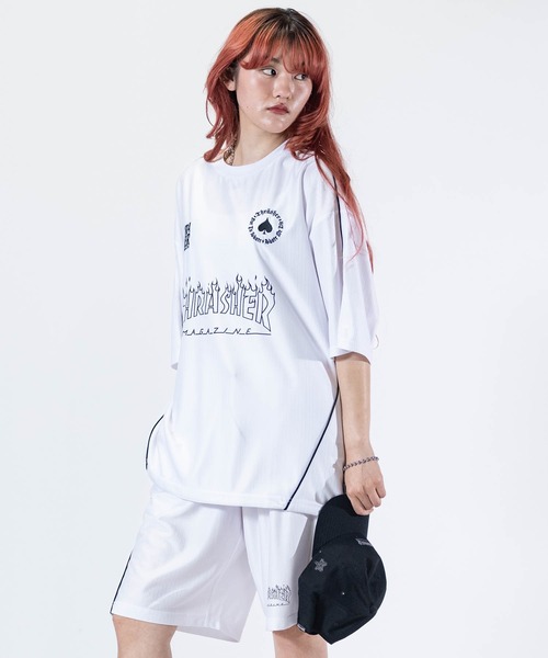 「THRASHER」 半袖Tシャツ LARGE ブラック メンズ_画像6