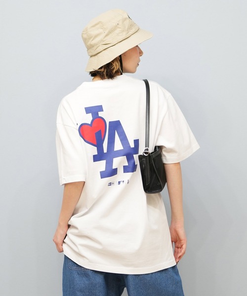 「NEW ERA」 半袖Tシャツ S ホワイト系その他2 レディース_画像9