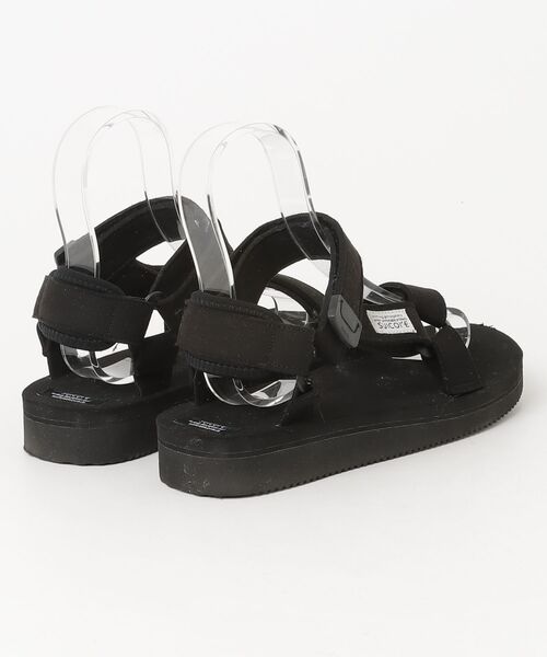 「SUICOKE」 フラットサンダル 25cm ブラック レディース_画像2