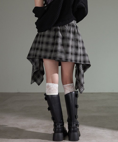 「apres jour mignon」 ミニスカート X-LARGE ブラック レディース_画像8