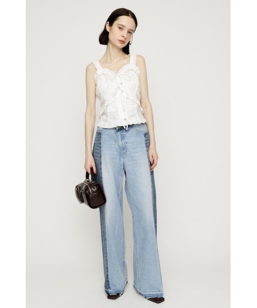 SLY（スライ） ブラウス シャツ DUNGAREE SQUEEZE CAMI BLOUSE
