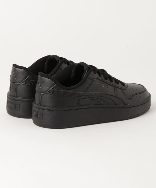 「PUMA」 ローカットスニーカー 22.5cm ブラック メンズ_画像2