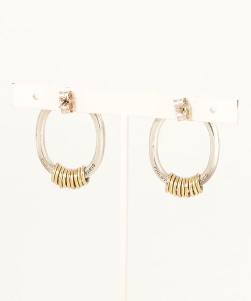 「PHILIPPE AUDIBERT」 ピアス(両耳用) FREE シルバー レディース_画像2
