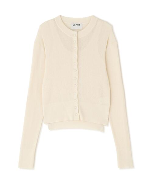 CLANE（クラネ） カーディガン CLANE/クラネ/BUTTON CARDIGAN TANK SET