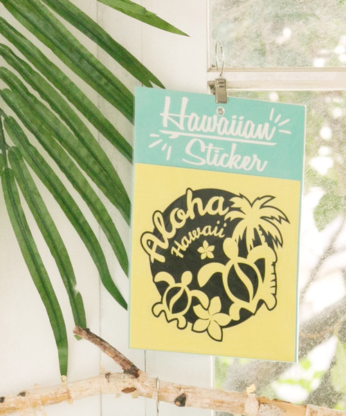 ステッカー 「Kahiko」Hawaiian Sticker アロハホヌステッカー | Kahiko