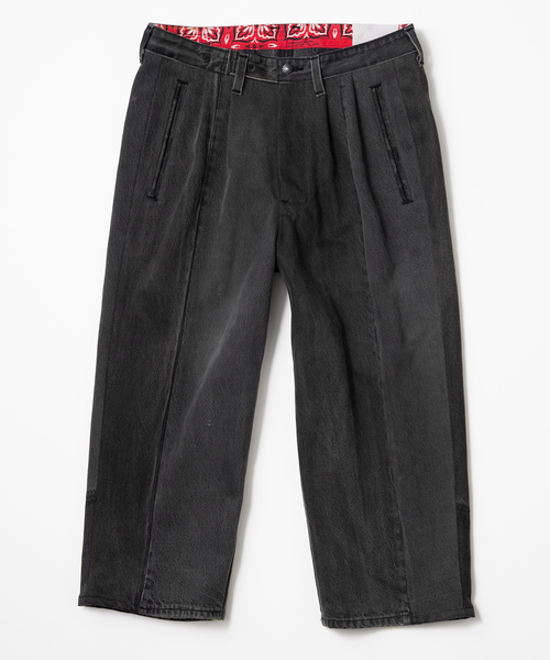 SEVESKIG セヴシグ &frasl; VINTAGE UPSYCLE PANTS ヴィンテージ アップ