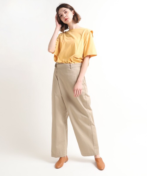 kolor チェック柄 ストレートチノパン サイズ1 1chaku. チノパン ツータックワイドストレートチノパンツ