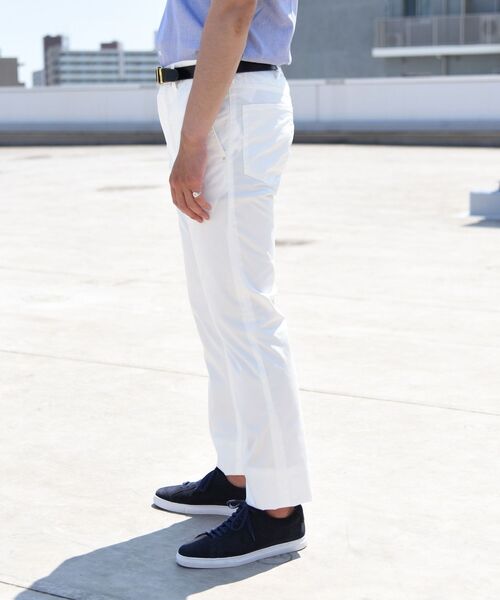 SHIPS パンツ チノパン メンズ SHIPS: アイスコットン ツイル