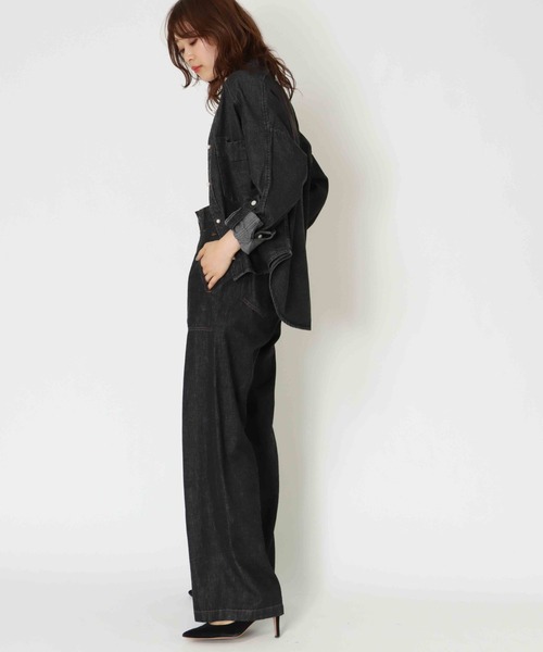 パールボタン　ダンガリーシャツ 10%OFFクーポン対象商品】【BLANC basque ブランバスク】8oz