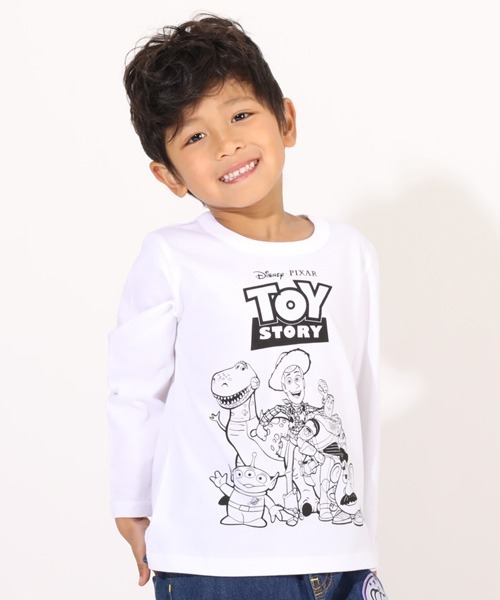 Disney tシャツ ディズニー キャラクターロンT 4798K キッズ