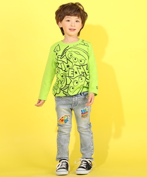 ディズニー　ロンT Disney tシャツ ディズニー キャラクターロンT 4798K キッズ