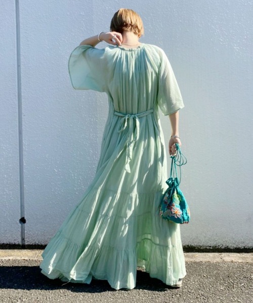 限定製作 ワンピース Web限定 Ne Quittez Pas コットンボイルティアードドレス Zozotown Paypayモール店 通販 Paypayモール 日本正規品 Ratnapura Mc Gov Lk