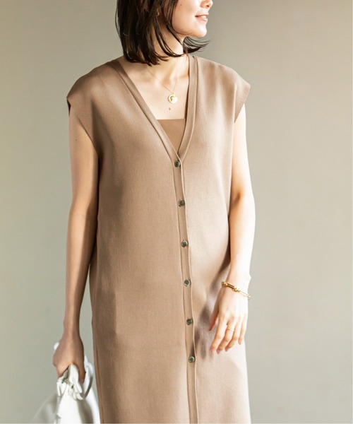NOBLE（ノーブル） ニット 2WAYロングニットジレ◇ : ZOZOTOWN Yahoo
