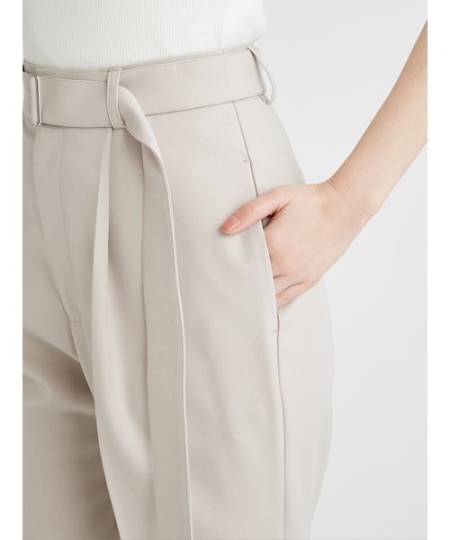 国内初の直営店 パンツ 共ベルト付コクーンテーパードパンツ テーパードパンツ サイズ 0 レディース Sサイズ相当 Www Masqueinfiel Com