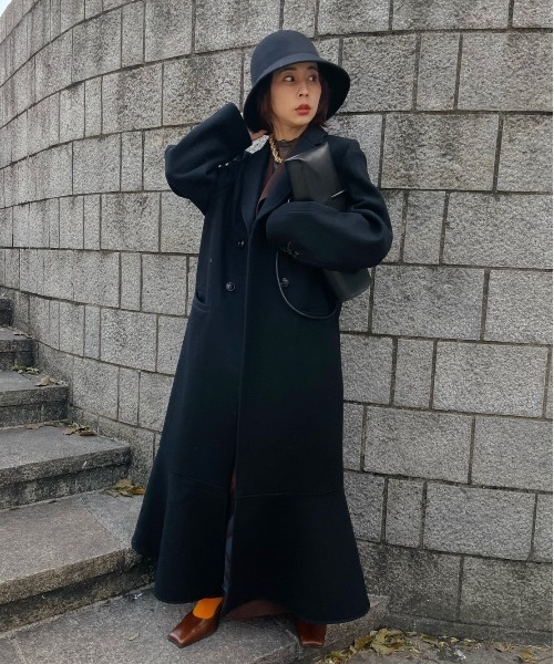 Ameri アウター DOUBLE BREASTED MERMAID COAT レディース